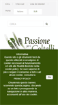 Mobile Screenshot of passionepericoltelli.com