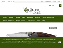 Tablet Screenshot of passionepericoltelli.com